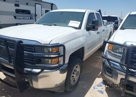 2018 Chevrolet Silverado 2500Hd Wt из США, поврежденный, VIN 1GC2CUEG5JZ221006